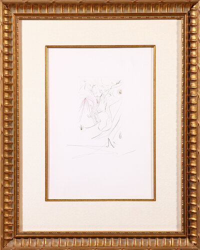 Le Décameron Suite- "Le Péché Partage"  (The Shared Sin) par Salvador Dalí, Édition en vente sur Singulart