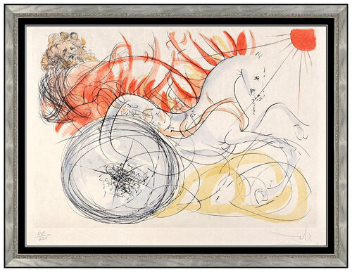 Elijah And The Chariot par Salvador Dalí, Édition en vente sur Singulart