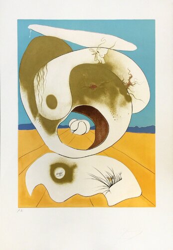 VISION PLANETAIRE ET SCATOLOGIC par Salvador Dalí, Édition en vente sur Singulart