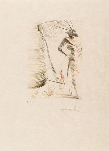 Romeo and Juliet Artist Proof Etching van Salvador Dalí, Afdruk te koop op Singulart