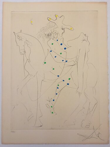 Le Cheval de Picasso (Picasso’s Horse) van Salvador Dalí, Afdruk te koop op Singulart