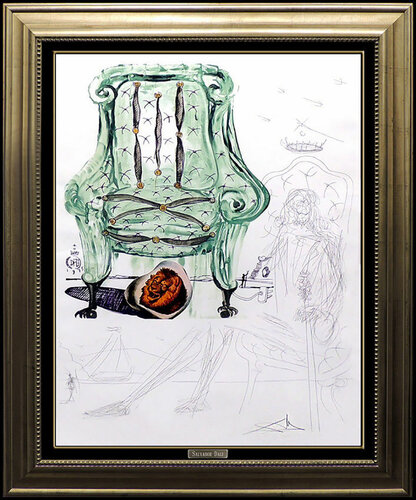 Intra-Uterine Paradisiac Locomotion van Salvador Dalí, Afdruk te koop op Singulart