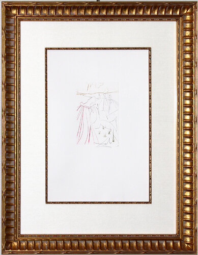 Le Décameron Suite- "La Ressuscitée" (The Woman Restored to Life) di Salvador Dalí, Stampa in vendita su Singulart