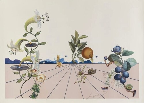 Flordali I di Salvador Dalí, Stampa in vendita su Singulart
