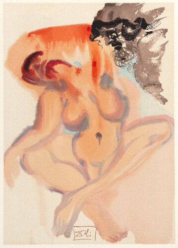 Divine Comedy Purgatory Canto 3, from The Divine Comedy (La Divine Comédie) par Salvador Dalí, Édition en vente sur Singulart
