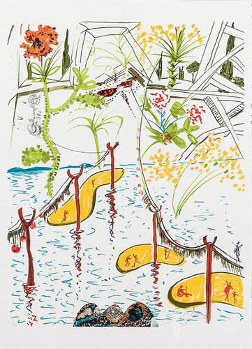 Biological Garden (Imagination & Objects of the Future Portfolio) par Salvador Dalí, Édition en vente sur Singulart
