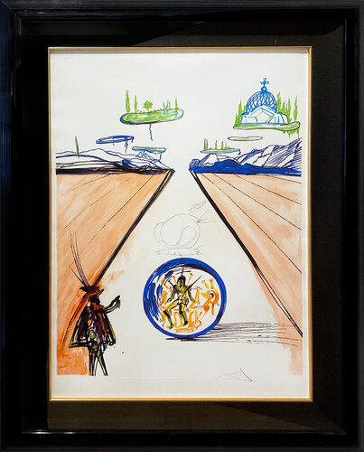 Intra-uterine Paradisiac Locomotion par Salvador Dalí, Édition en vente sur Singulart