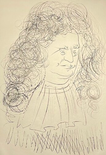 La Fontaine Portrait par Salvador Dalí, Édition en vente sur Singulart