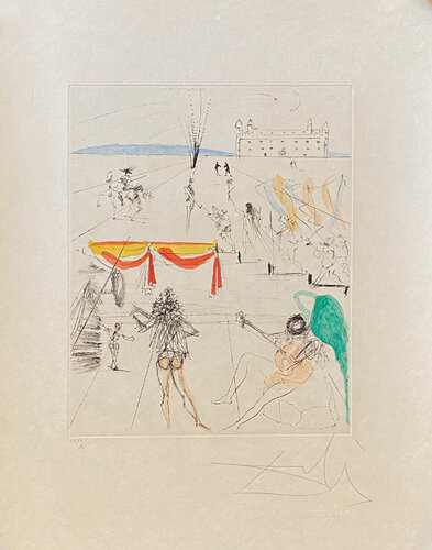 Santiago of Compostella par Salvador Dalí, Édition en vente sur Singulart