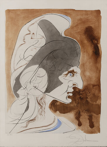 Condottiere, Hommage à Leonardo. par Salvador Dalí, Autres supports en vente sur Singulart