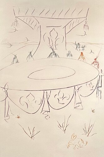 Lancelot, Comrade of the Round Table par Salvador Dalí, Édition en vente sur Singulart