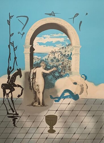 Gateway to the New World di Salvador Dalí, Stampa in vendita su Singulart