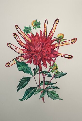 Dahlia Rapax par Salvador Dalí, Édition en vente sur Singulart
