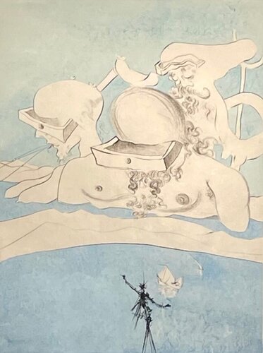 Flung out like a Fag-end by the Big-wigs par Salvador Dalí, Édition en vente sur Singulart