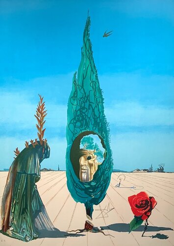 Enigma Of The Rose - Death par Salvador Dalí, Édition en vente sur Singulart