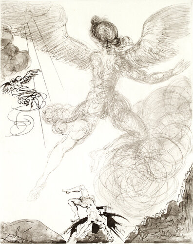 Flight and Fall of Icarus par Salvador Dalí, Édition en vente sur Singulart
