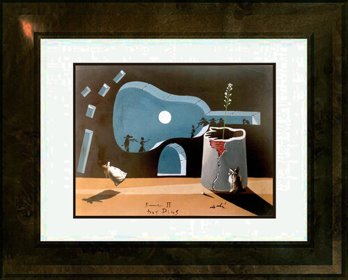 El Sombrero de tres picos par Salvador Dalí, Peinture en vente sur Singulart