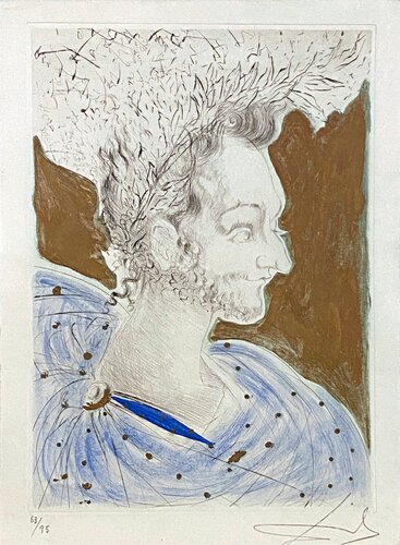 Portrait of Ronsard par Salvador Dalí, Édition en vente sur Singulart