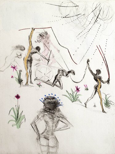 Venus in Furs - Negresses, Les Negresses par Salvador Dalí, Édition en vente sur Singulart