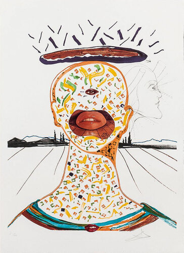 Cyclopean Make-Up (Imagination & Objects of the Future Portfolio) par Salvador Dalí, Édition en vente sur Singulart