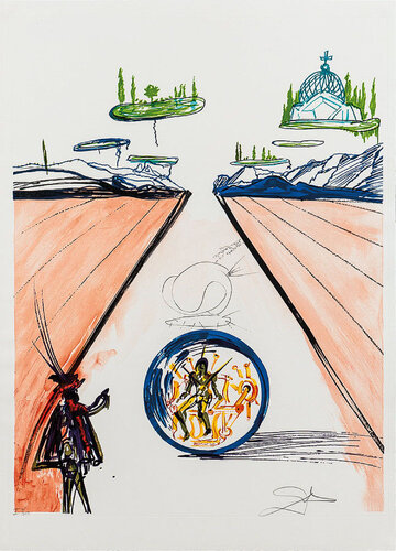 Intra-Uterine Paradesic Locomotion (Imagination & Objects of the Future Portfolio) par Salvador Dalí, Édition en vente sur Singulart