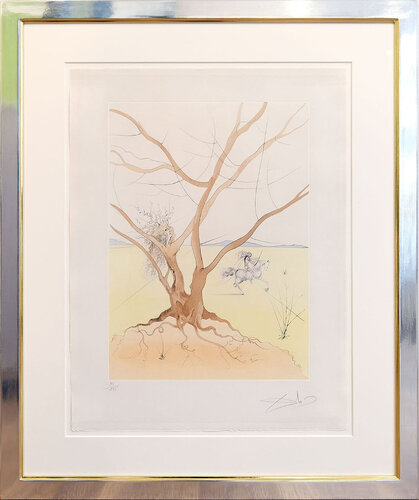 Asher - Der Baum des Lebens - The tree of life par Salvador Dalí, Œuvre sur papier en vente sur Singulart
