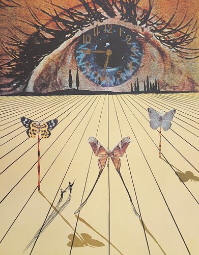 The Eye Of Surrealist Time par Salvador Dalí, Édition en vente sur Singulart