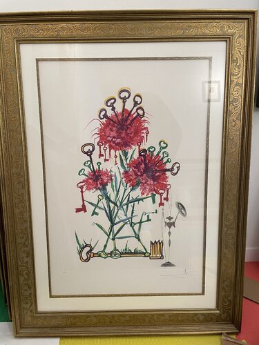 Carnation (+Keys) Don Quixote van Salvador Dalí, Afdruk te koop op Singulart