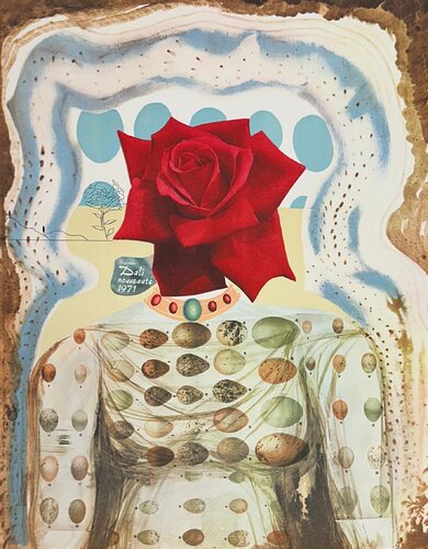 Surrealist Flower Girl par Salvador Dalí, Édition en vente sur Singulart