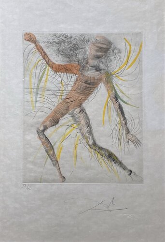 The Cosmonaut - Le Cosmonaute par Salvador Dalí, Édition en vente sur Singulart