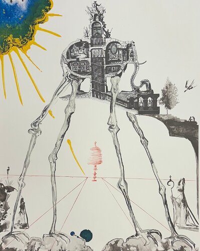 Space Elephant par Salvador Dalí, Édition en vente sur Singulart