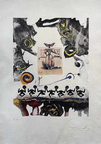 Surrealistic Gastronomy (Gastronomie Surréaliste) par Salvador Dalí, Édition en vente sur Singulart
