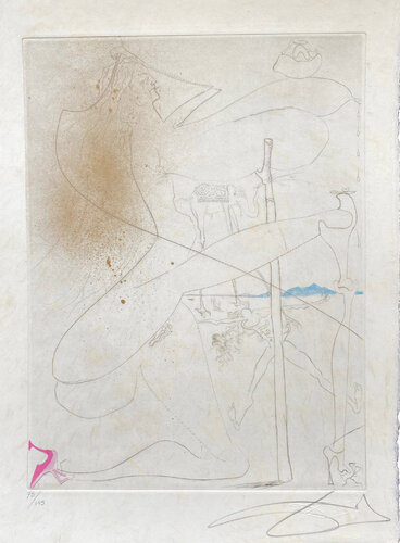 Woman with Crutch par Salvador Dalí, Édition en vente sur Singulart
