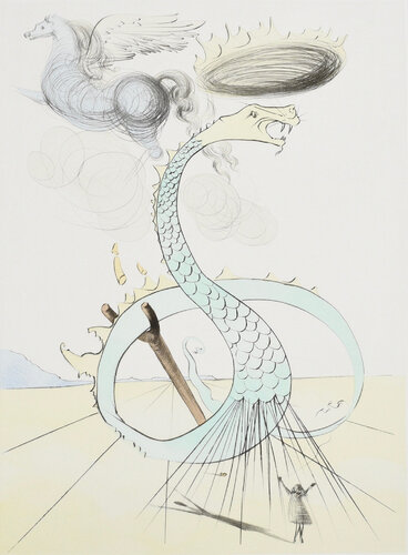 Dan (Twelve Tribes of Israel) di Salvador Dalí, Stampa in vendita su Singulart