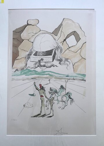#Mystical Scene. par Salvador Dalí, Peinture en vente sur Singulart
