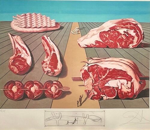 Les Entre-plats Sodomises par Salvador Dalí, Édition en vente sur Singulart