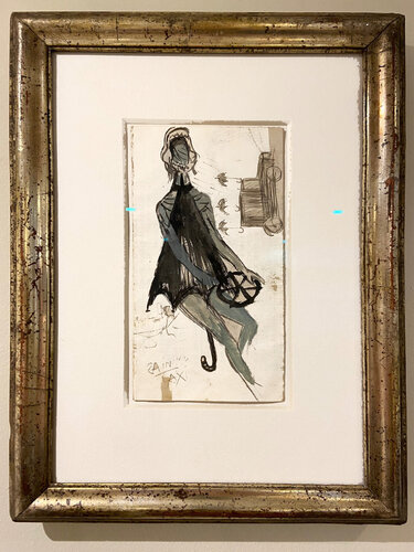 Projet pour l'installation Rainy Taxi par Salvador Dalí, Œuvre sur papier en vente sur Singulart