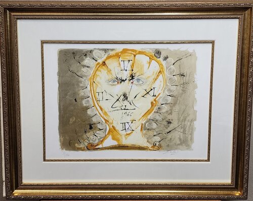Self-portrait Sundial par Salvador Dalí, Édition en vente sur Singulart