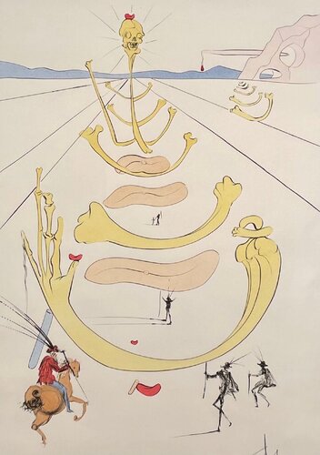 Mask of Death par Salvador Dalí, Édition en vente sur Singulart