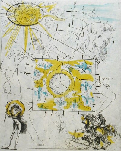 Royal Knight of the Apocalypse par Salvador Dalí, Édition en vente sur Singulart