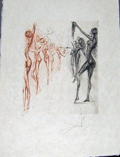 Couloir de Kathmandu (Corridor of Katmandu) par Salvador Dalí, Édition en vente sur Singulart