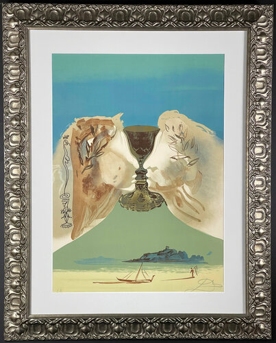 The Chalice of Love (Dante & Beatrice) van Salvador Dalí, Afdruk te koop op Singulart