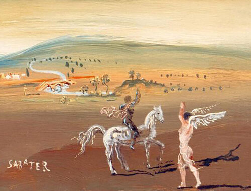 Paysage Ampurdanese van Salvador Dalí, Schilderij te koop op Singulart