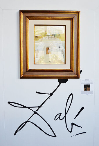 Triumph of the Toreador (Lillas Pastia's Tavern from Bizet's Opera "Carmen") par Salvador Dalí, Peinture en vente sur Singulart