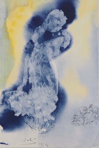 Biblia Sacra : L'élévatio van Salvador Dalí, Afdruk te koop op Singulart