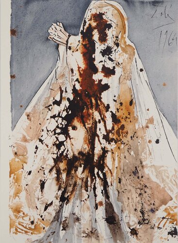 La venue de Lazare, Lithographie signée de Salvador Dalí, Impresión a la venta en Singulart