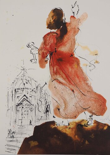 Saint Pierre et les clés, Lithographie signée by Salvador Dalí, Print for Sale on Singulart