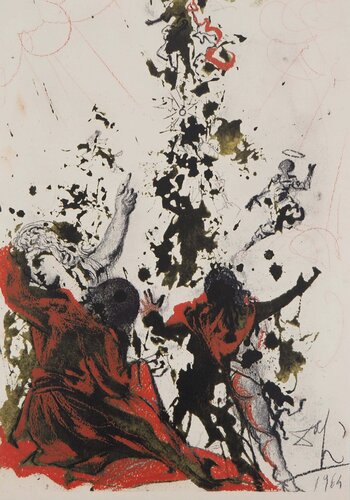 La Transfiguration, Lithographie signée by Salvador Dalí, Print for Sale on Singulart