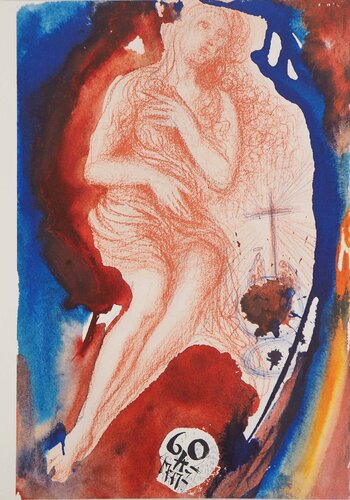 Passion féminine, Lithographie signée de Salvador Dalí, Impresión a la venta en Singulart