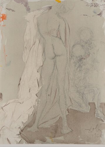 Allégorie de la pudeur, Lithographie signée de Salvador Dalí, Impresión a la venta en Singulart